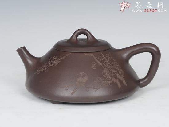 紫砂壶图片:子冶石瓢 - 美壶网