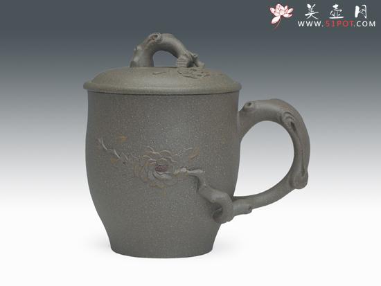 紫砂壶图片：国色天香杯 - 美壶网