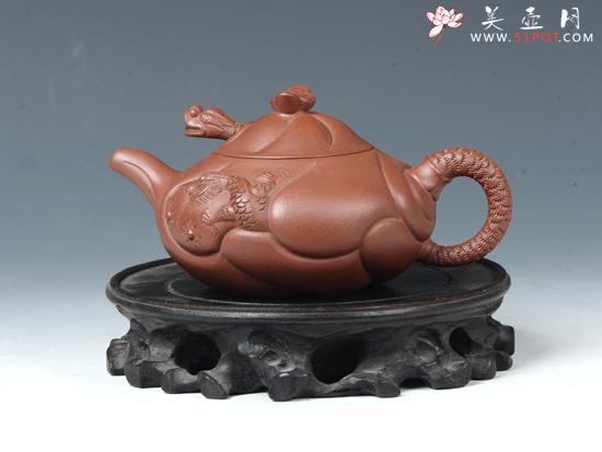 紫砂壶图片：鱼化龙 - 美壶网
