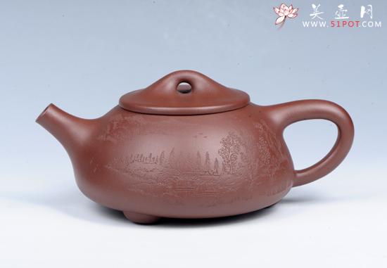 紫砂壶图片：景舟石瓢 - 美壶网