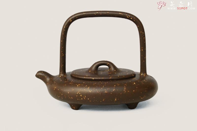 紫砂壶图片：侍君提梁壶 - 美壶网
