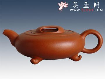 紫砂壶图片：朱砂石圆 - 美壶网