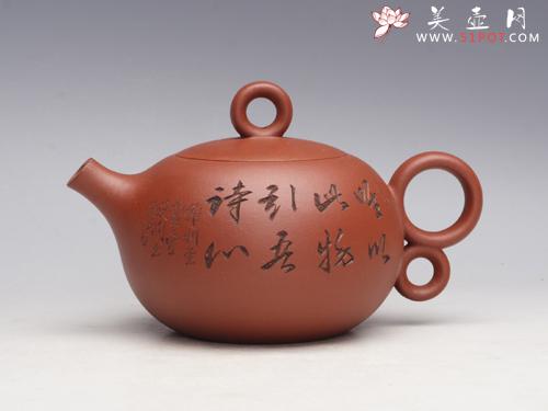 紫砂壶图片: 梦圆壶 泥料:... - 美壶网