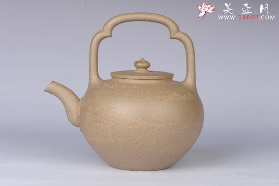 紫砂壶图片：吴径提梁 - 美壶网