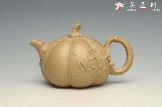 紫砂壶图片：南瓜 - 美壶网