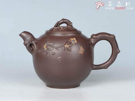 紫砂壶图片：满园春色 - 美壶网