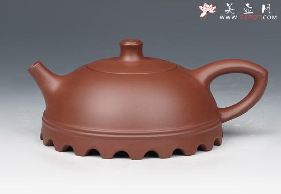 紫砂壶图片:长城 - 美壶网