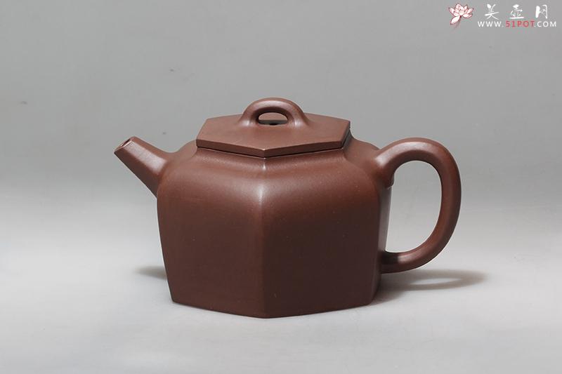 紫砂壶图片：六方汉韵 - 美壶网