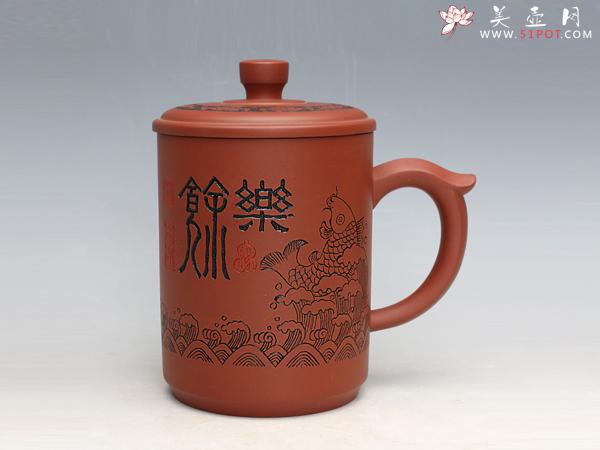 紫砂壶图片:鱼乐杯 - 美壶网