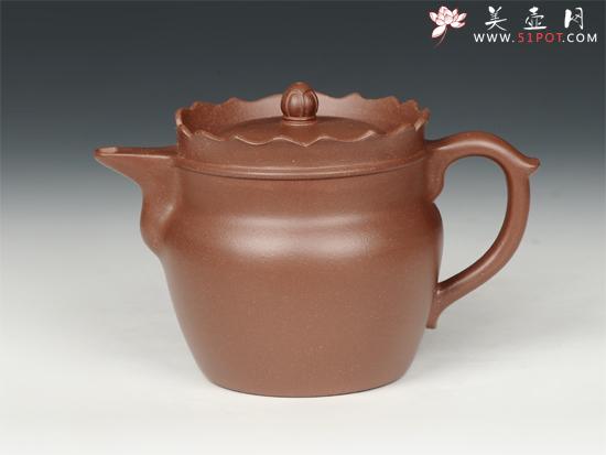 紫砂壶图片：莲花僧帽2 - 美壶网