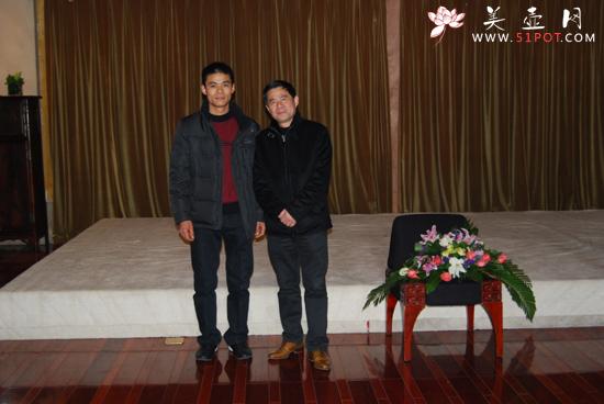 紫砂壶图片:与逸华总裁柯五一合影 - 美壶网