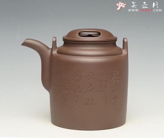 紫砂壶图片：洋桶 - 美壶网