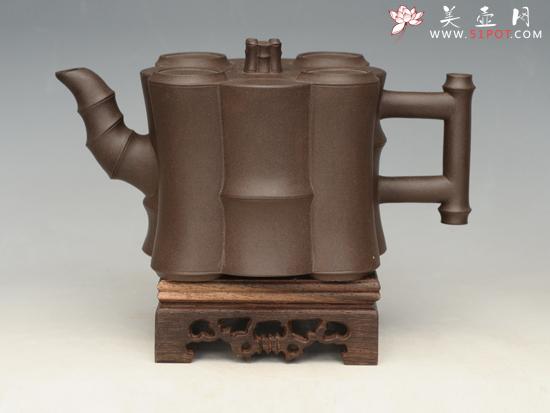 紫砂壶图片：五竹   容量：500cc - 美壶网