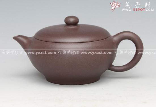 紫砂壶图片:祥福老紫泥 - 美壶网
