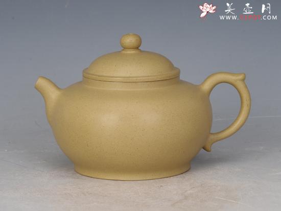 紫砂壶图片：本山绿泥小品  160cc - 美壶网