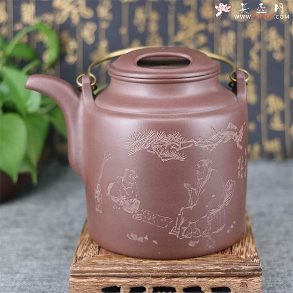 紫砂壶图片：洋桶壶 - 美壶网