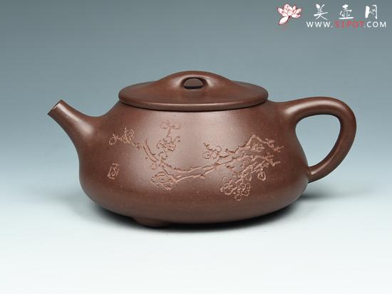 紫砂壶图片:石瓢壶 - 美壶网