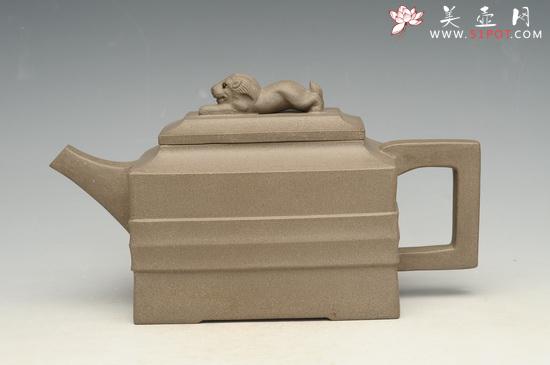 紫砂壶图片：青狮 - 美壶网