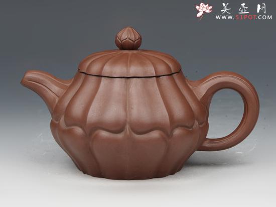 紫砂壶图片：合菱 - 美壶网