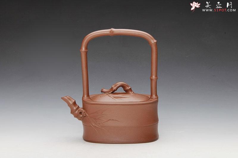 紫砂壶图片：腰圆竹段 - 美壶网