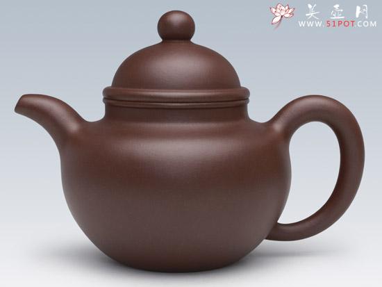 紫砂壶图片：掇球壶 - 美壶网