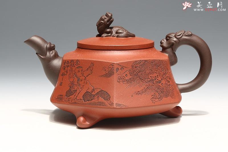 紫砂壶图片：望子成龙 - 美壶网