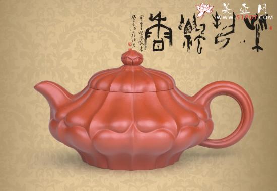 紫砂壶图片：大合菱 - 美壶网