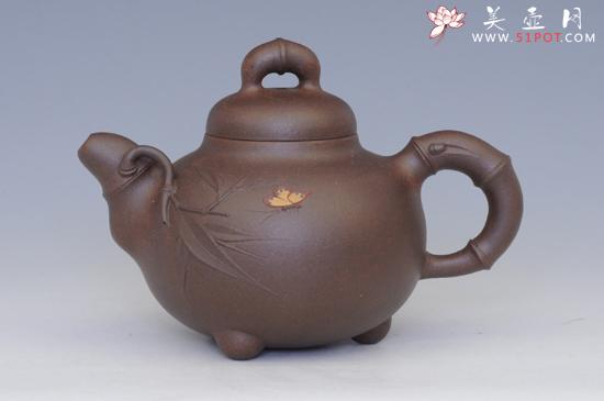 紫砂壶图片：鼎竹 - 美壶网