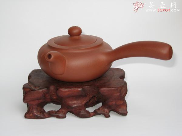 紫砂壶图片：横把圆韵 - 美壶网