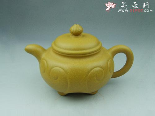 紫砂壶图片：四足如意 - 美壶网