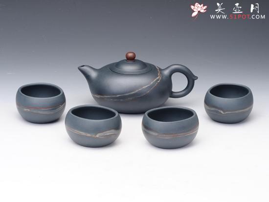 紫砂壶图片:行云流水 - 美壶网