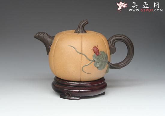 紫砂壶图片：南瓜 - 美壶网