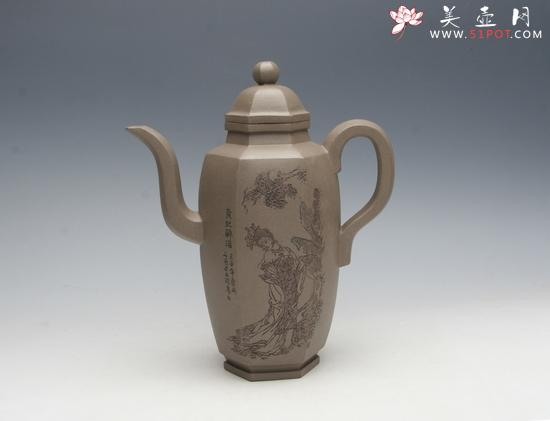 紫砂壶图片：贵妃醉酒 - 美壶网