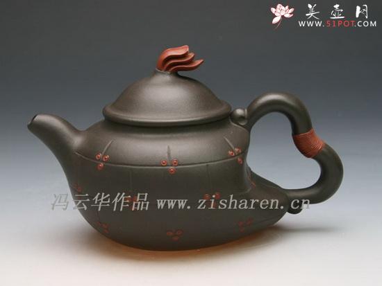 紫砂壶图片：将军壶 - 美壶网