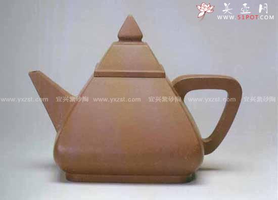 紫砂壶图片：金字塔壶 - 美壶网