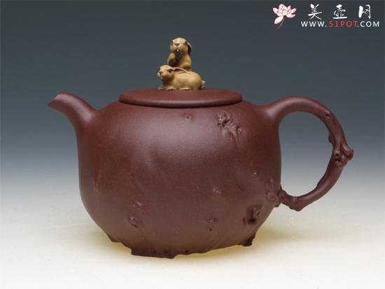 紫砂壶图片:田园卯趣 - 美壶网