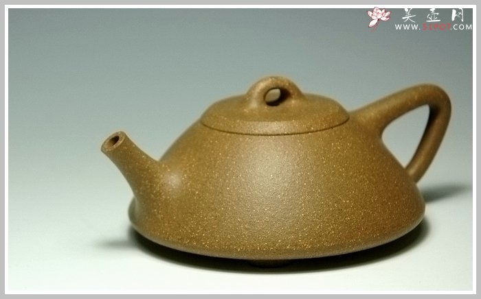 紫砂壶图片：段泥石瓢 - 美壶网