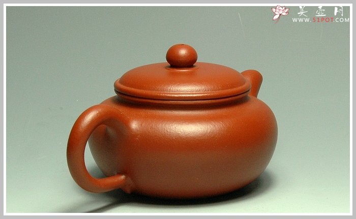 紫砂壶图片：朱泥小仿古 - 美壶网