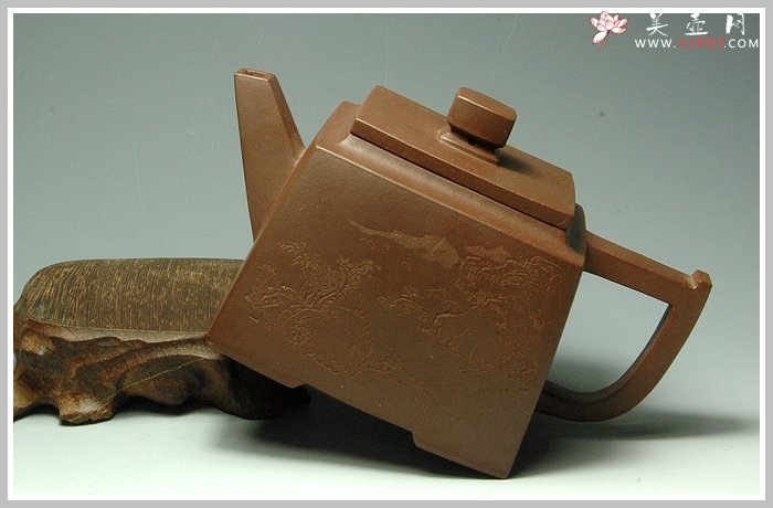 紫砂壶图片：低四方 - 美壶网