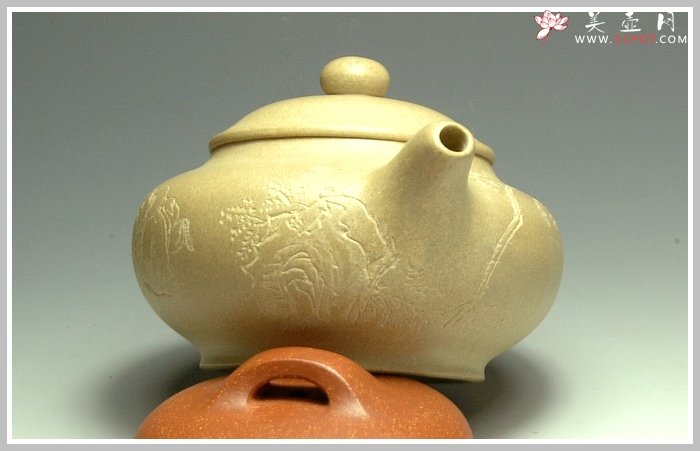 紫砂壶图片：矮潘壶 - 美壶网