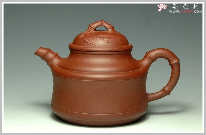 紫砂壶图片：竹鼎 - 美壶网