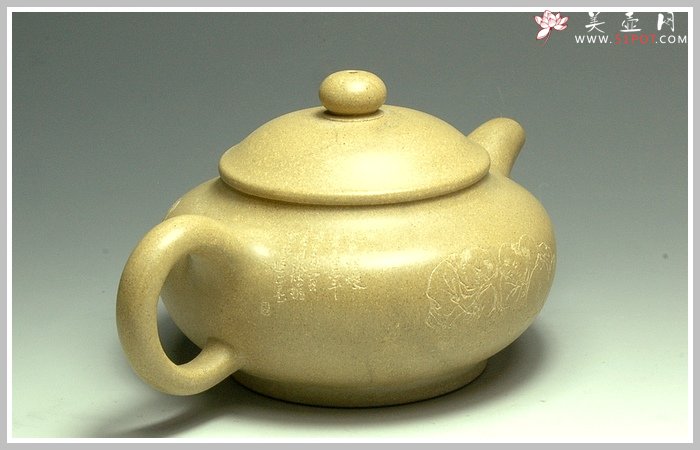紫砂壶图片：矮潘壶 - 美壶网