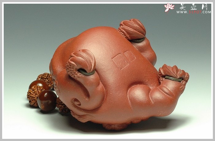 紫砂壶图片：三足福 - 美壶网