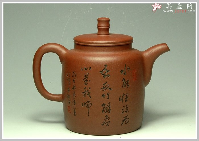 紫砂壶图片：玉柱 - 美壶网