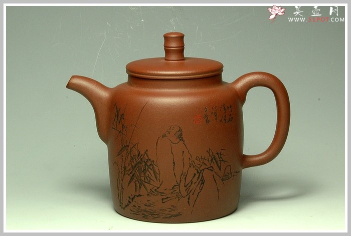 紫砂壶图片：玉柱 - 美壶网