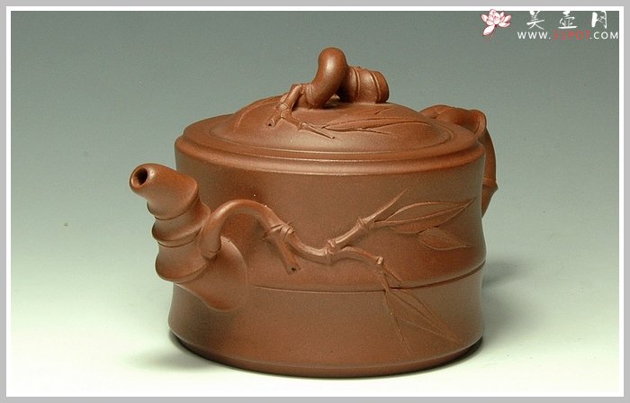 紫砂壶图片：小竹段 - 美壶网