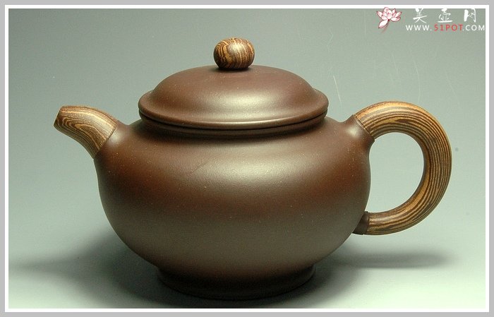 紫砂壶图片：木纹 掇只 - 美壶网