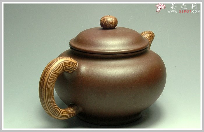 紫砂壶图片：木纹 掇只 - 美壶网