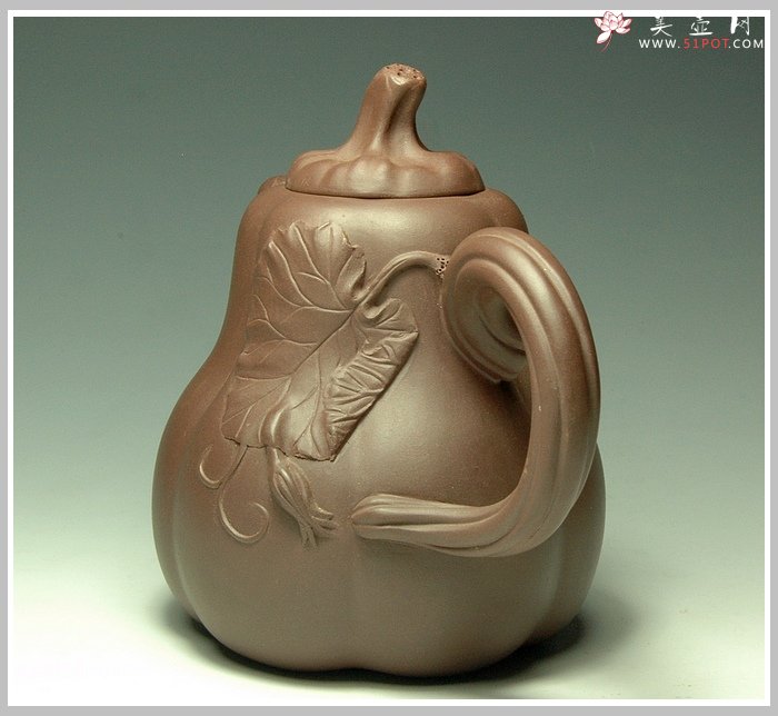 紫砂壶图片：南瓜 - 美壶网