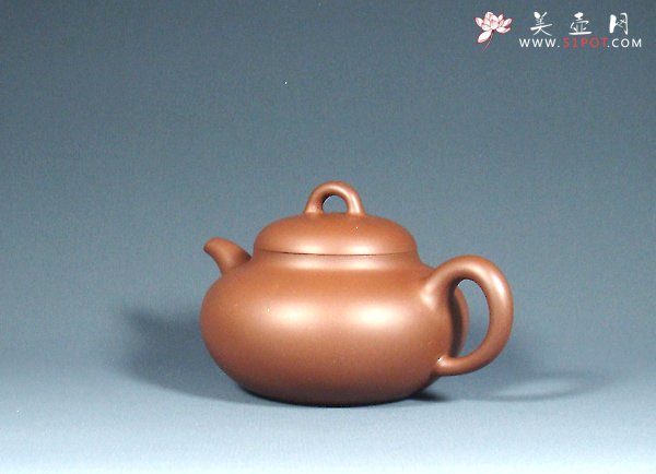 紫砂壶图片：柿圆 - 美壶网